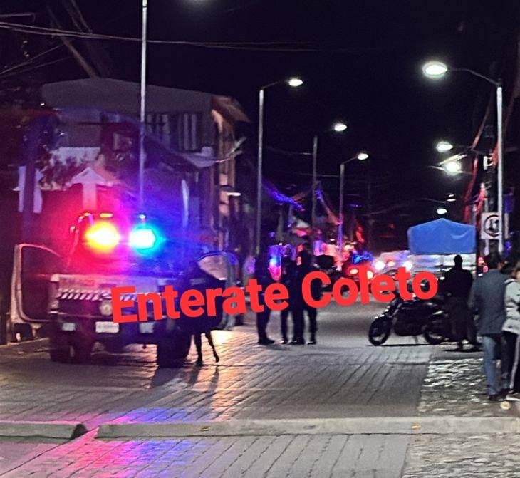 #EnterateColeto 
Un joven conocido como “El Perri” perdió la vida anoche en Cuxtitali, calle Ejército Nacional
